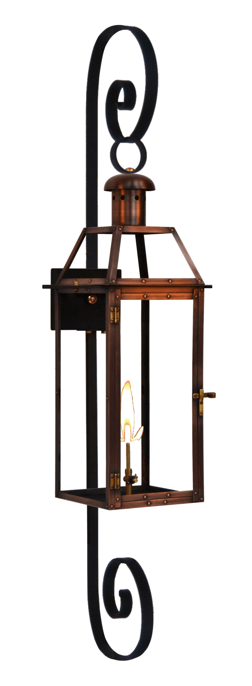 Oakley Gas or Electric Copper Lantern