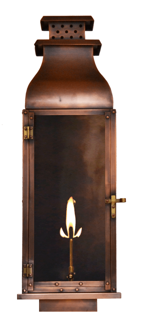 Vintage Gas & Electric Copper Lantern