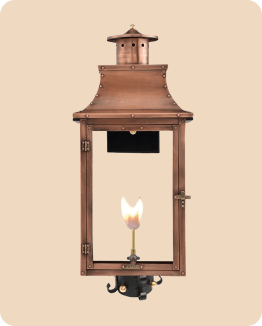 French Style Gas and Electric Lighting