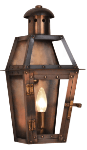 Arcadia Flush Mount Lantern by The CopperSmith