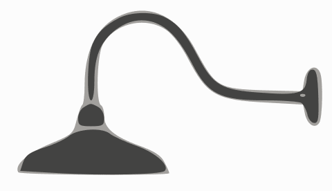 Foundry Classic Large Gooseneck Barn Light