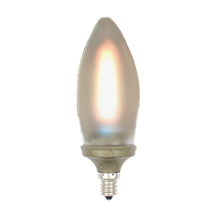 LED GOLD Simulated Flame Bulb (6-pack)