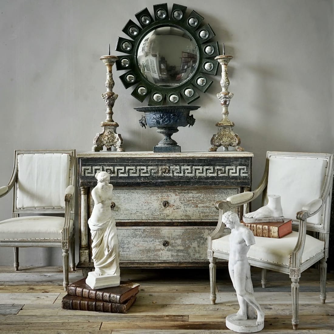 Antique furniture available for hire