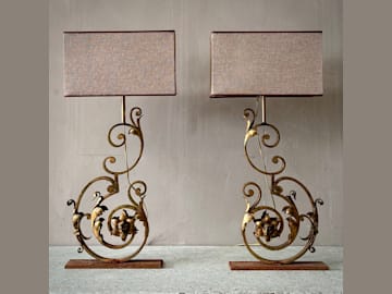 French Architectural Element Lamps