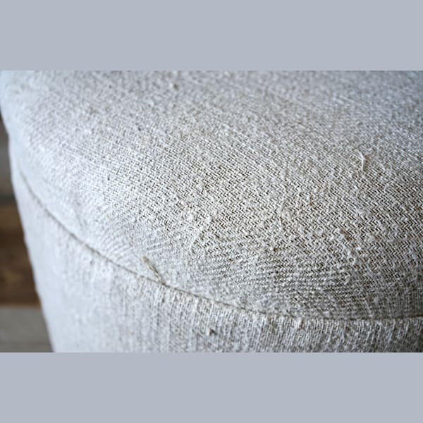 Antique Linen Footstool