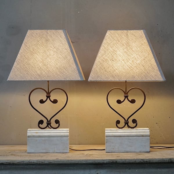 French Architectural Element Lamps