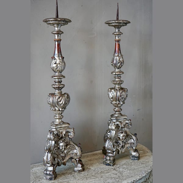 Italian Torchere Candlesticks