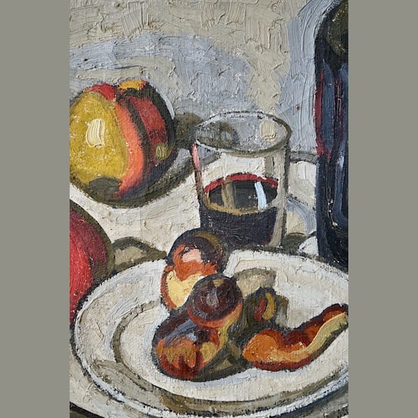 French Still-Life Oil Painting