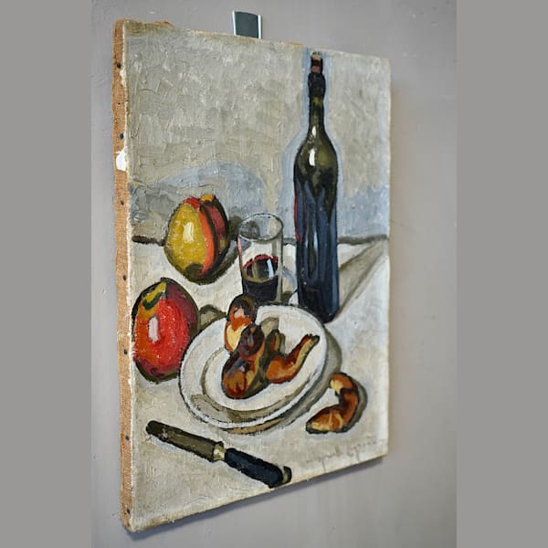 French Still-Life Oil Painting