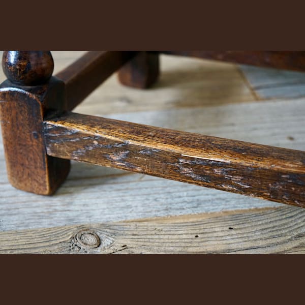 Small Oak Stool or Side Table