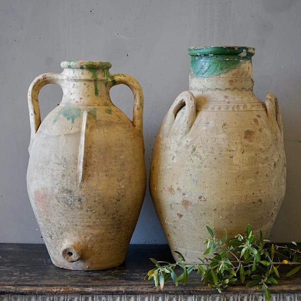 Italian Terracotta Oil Jars