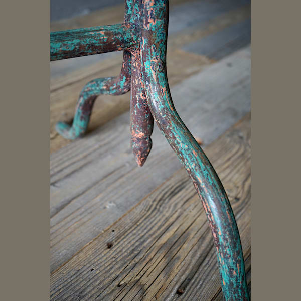 Italian Painted Metal Table