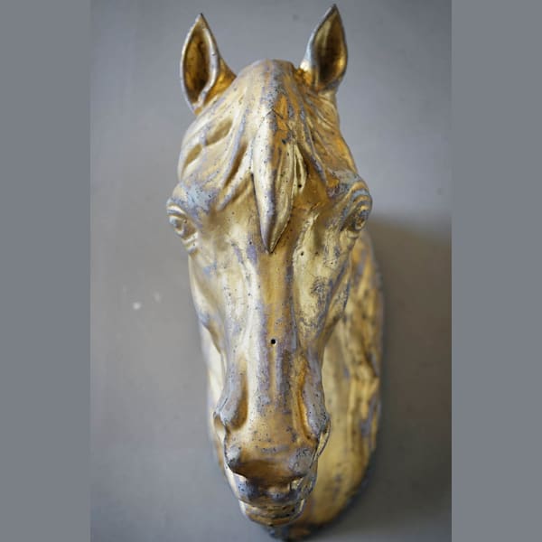 Zinc Horse Head