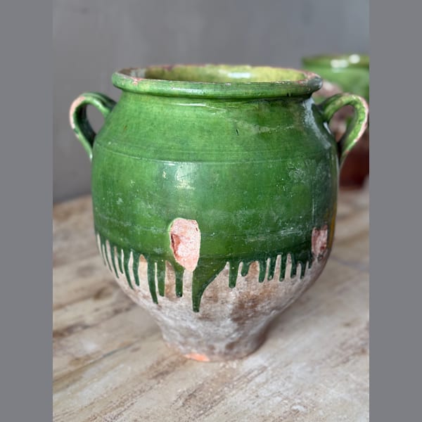 Green Confit Pots