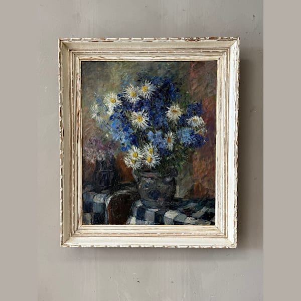 French Still-Life Oil Painting
