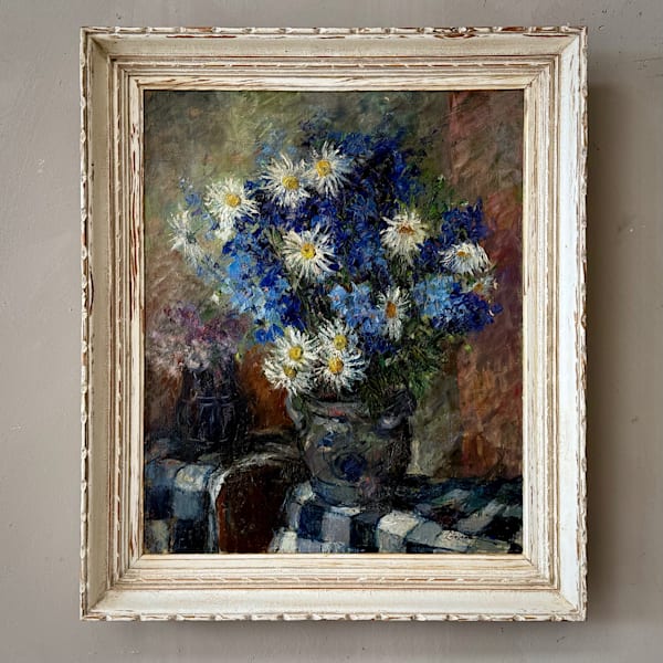 French Still-Life Oil Painting