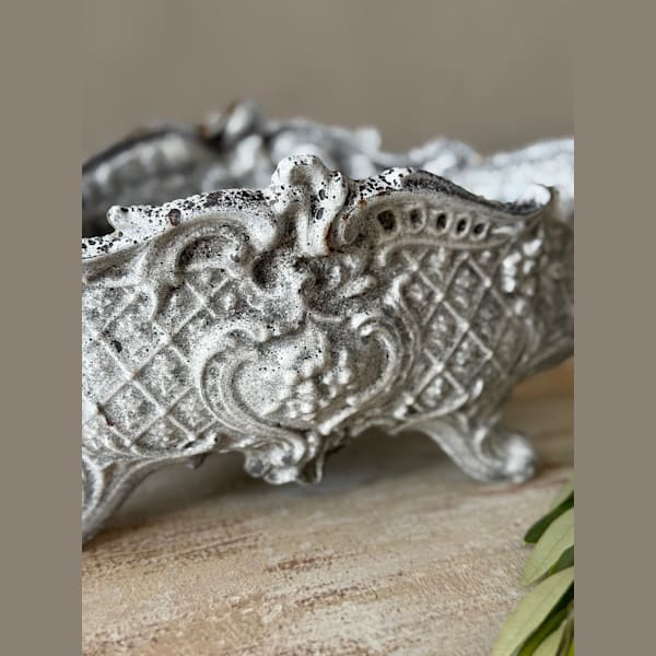 Small French Cast Iron Planter
