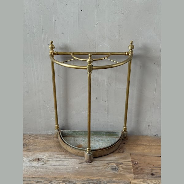French Brass Umbrella Stand