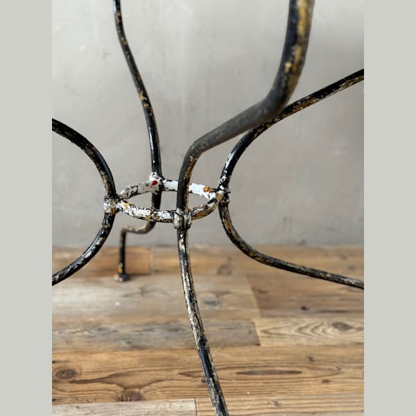French Iron Garden Table