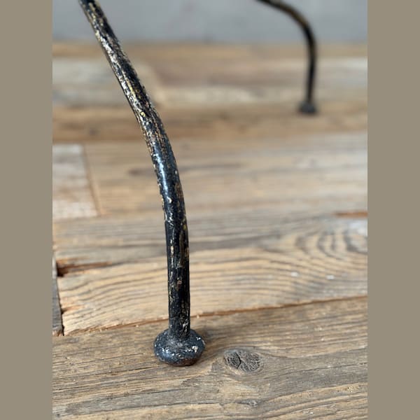 French Iron Garden Table