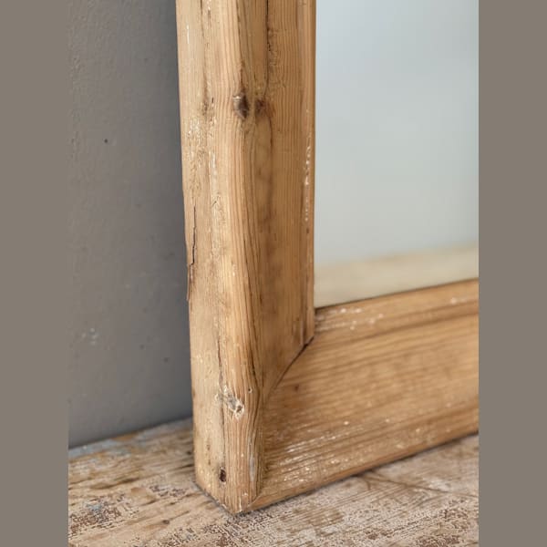 French Mirror in Weathered Pine