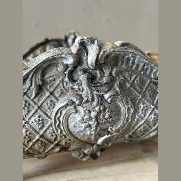 Large French Cast Iron Planter