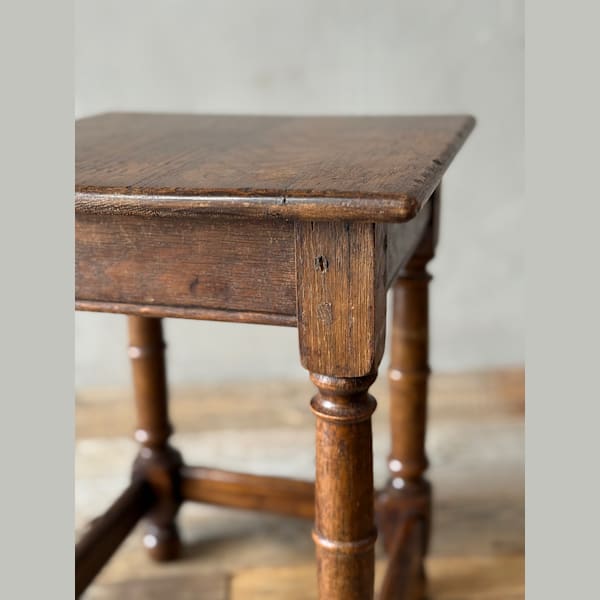 Pair of Oak Stools or Side Tables