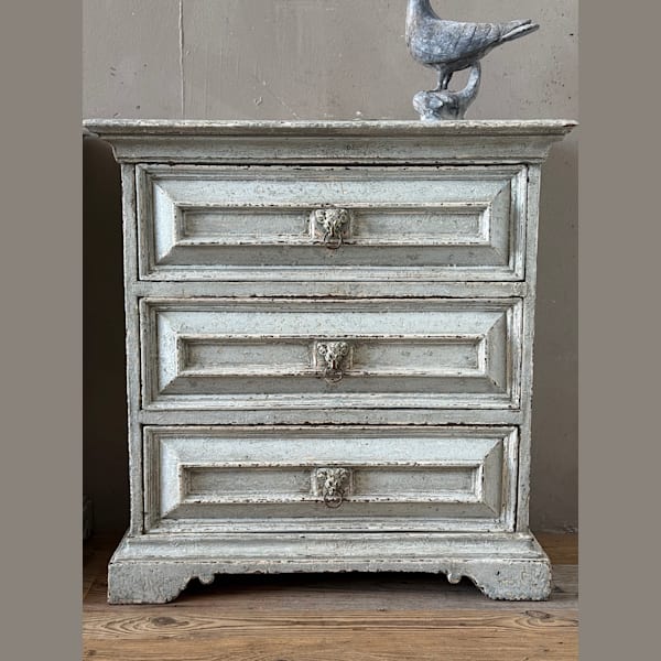 Italian Painted Bedside Cabinets