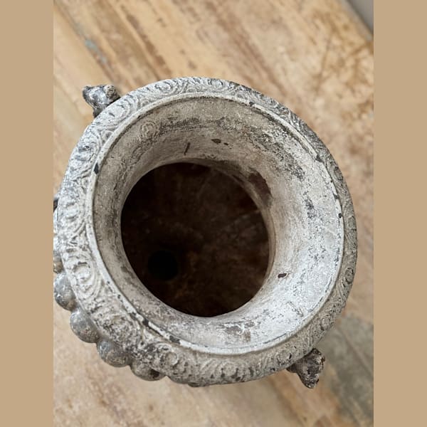 French Cast Iron Urn