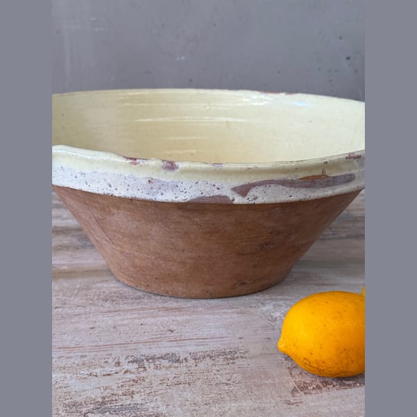 Pale Yellow Terracotta ‘Tian’ Bowl