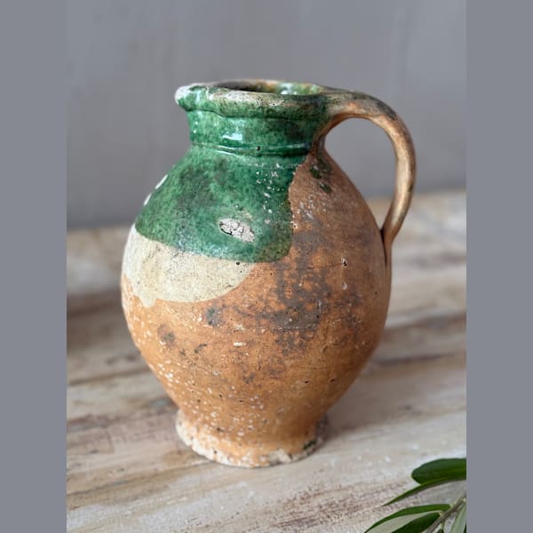 French Terracotta Oil Jugs (Pair)