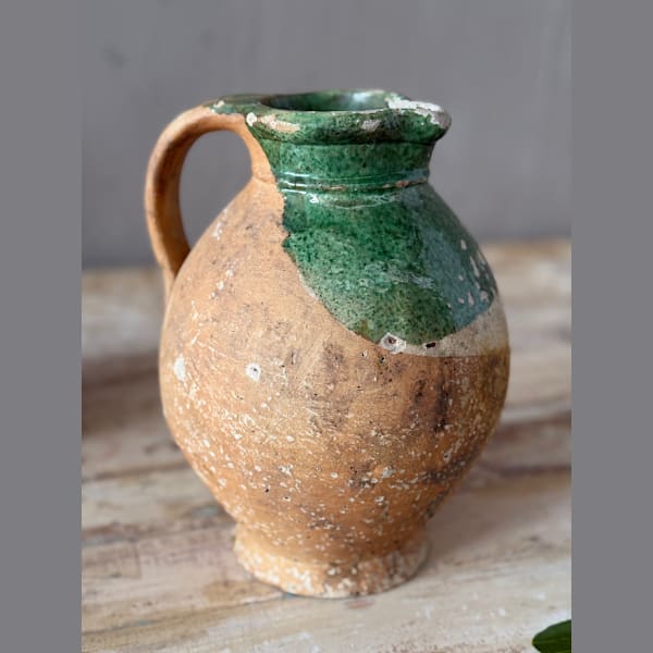 French Terracotta Oil Jugs (Pair)