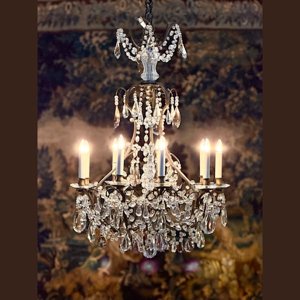 Large Antique French Chandelier
