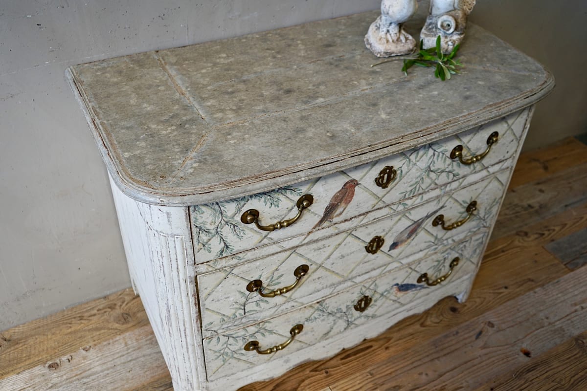 Louis XV Painted Commode