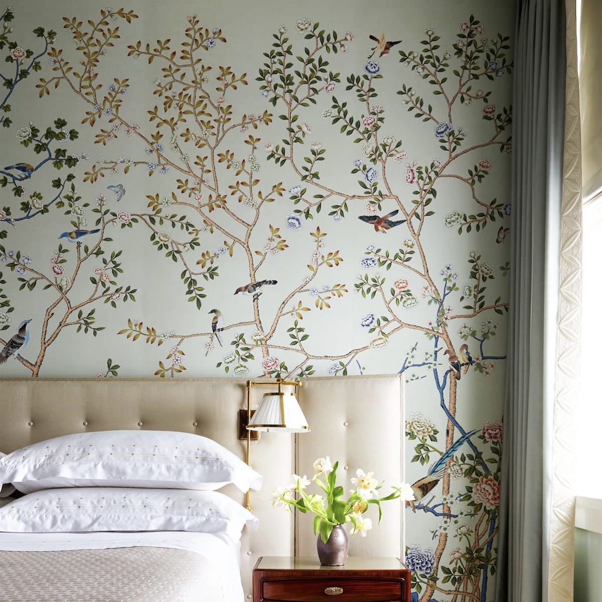 De Gournay Earlham Wallpaper