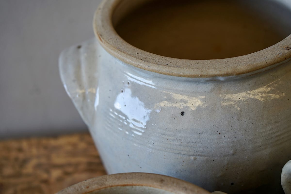 Stoneware Confit Pots