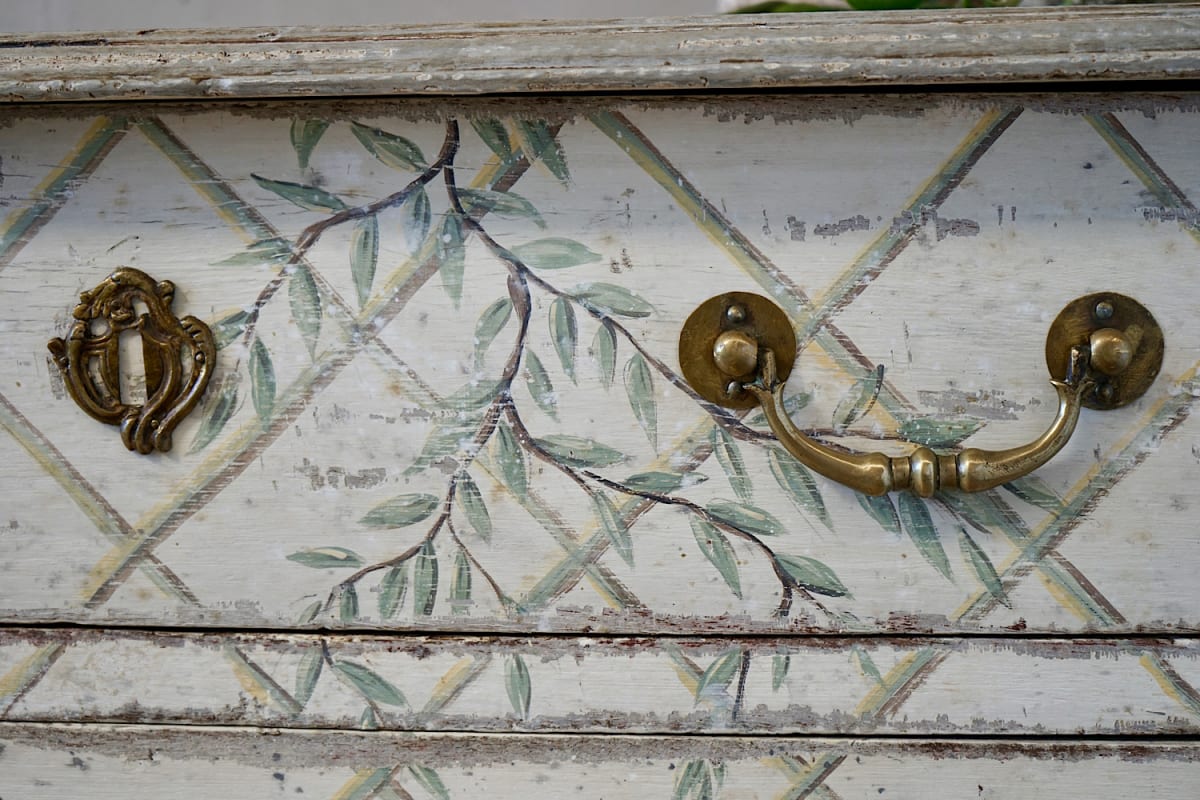 Louis XV Painted Commode