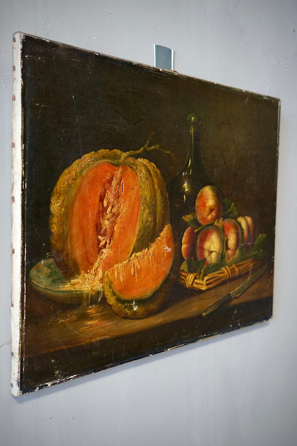 French Still-Life Oil Painting