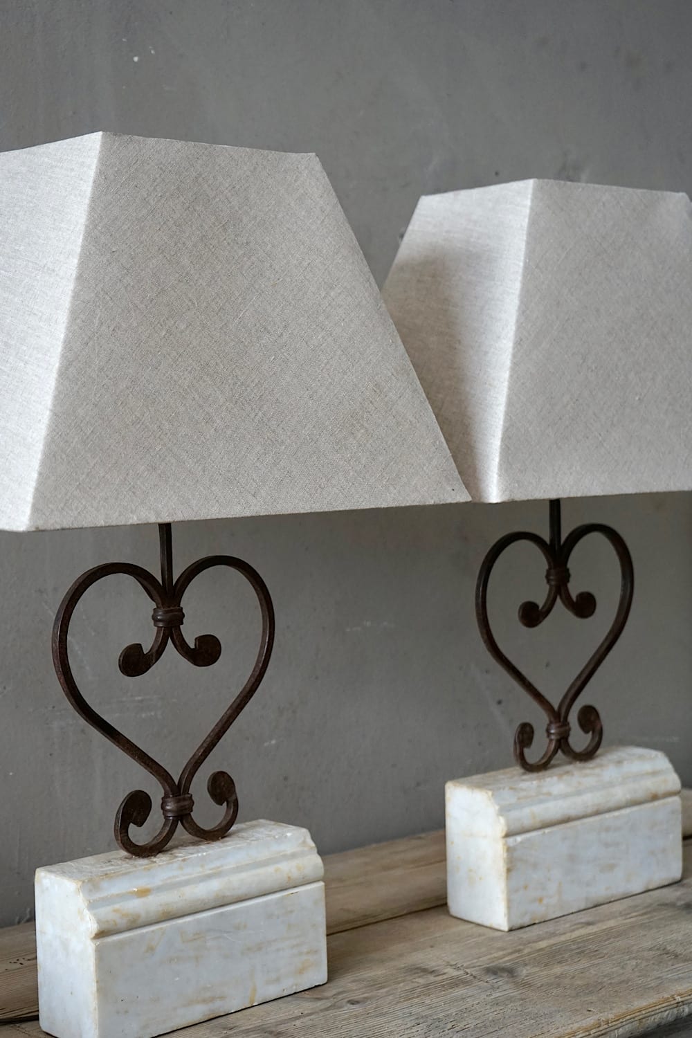 French Architectural Element Lamps