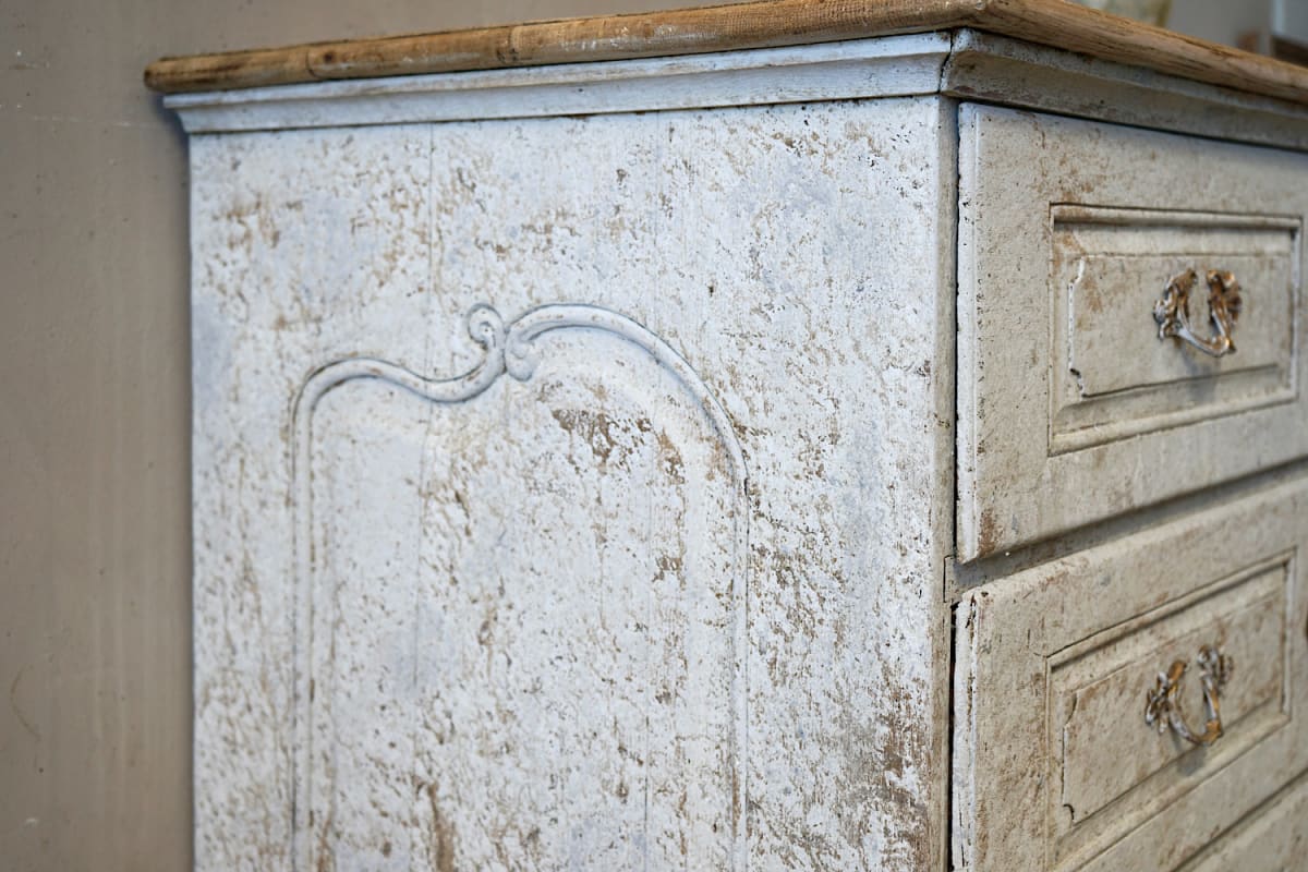 Louis XV Painted Commode