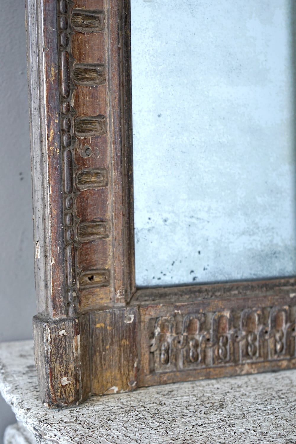 Louis XVI Overmantle Mirror