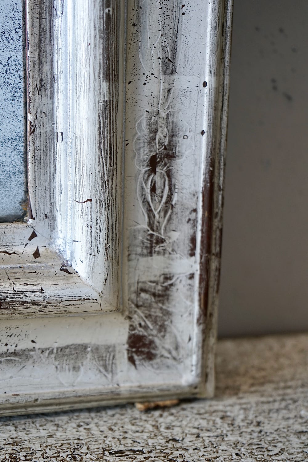 Louis Philippe Silvered Mirror