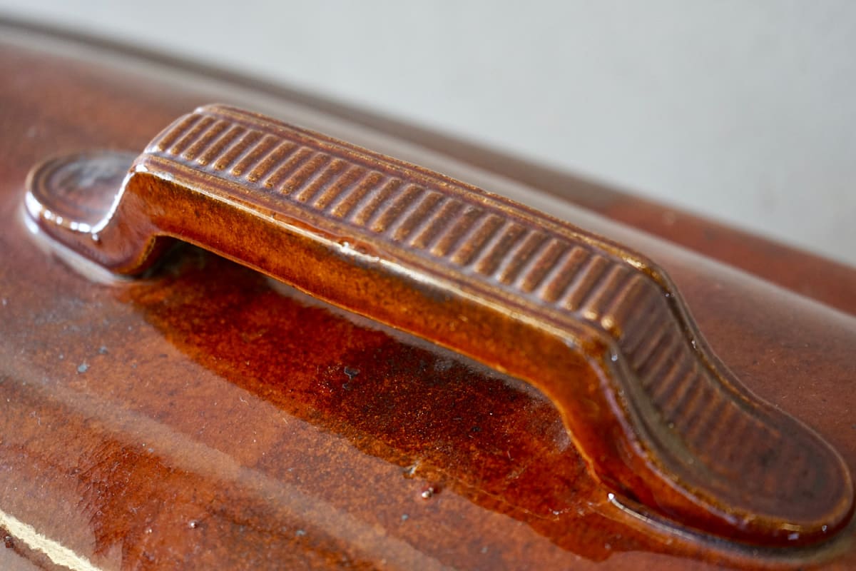 Large French Earthenware Terrine