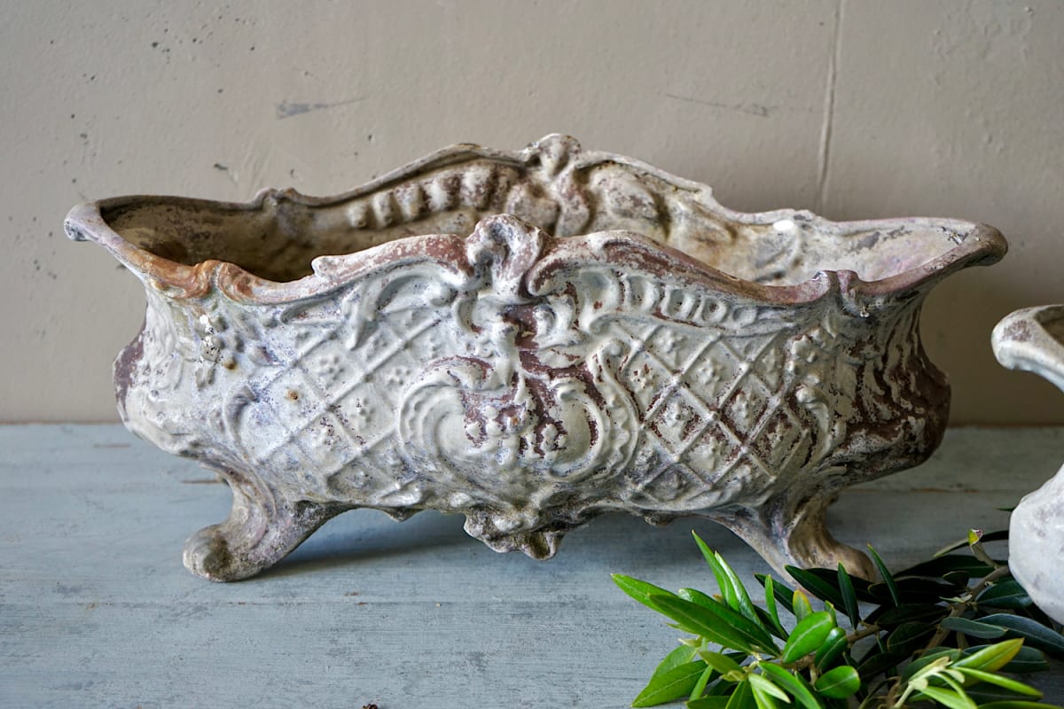 French Cast Iron Planters