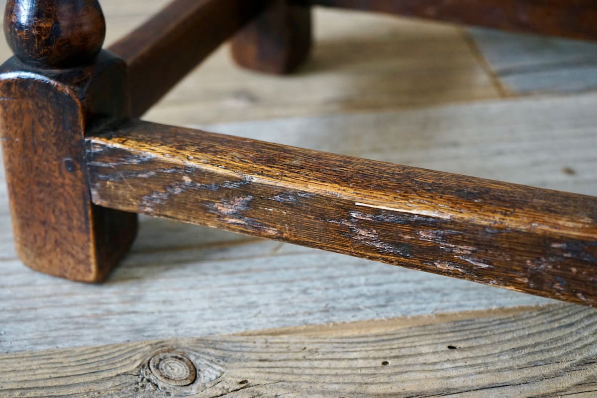 Small Oak Stool or Side Table