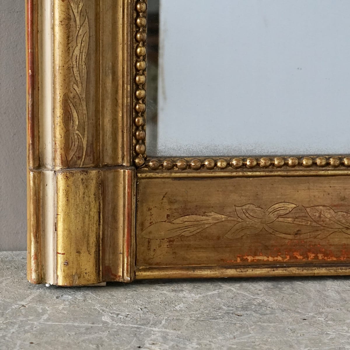 Louis Philippe Gilded Mirror