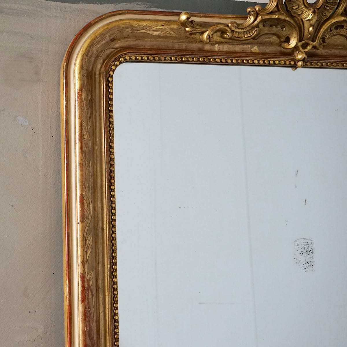 Louis Philippe Gilded Mirror