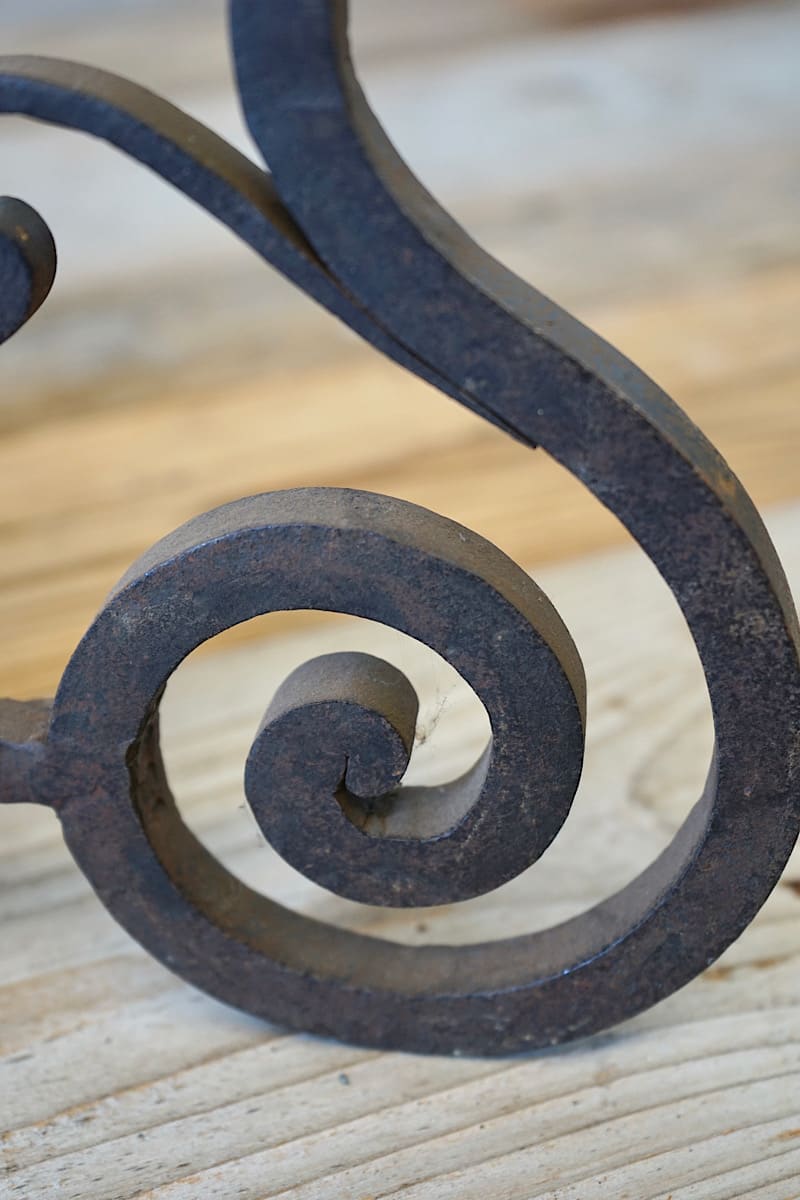 Large Italian Wrought-Iron Candlestick