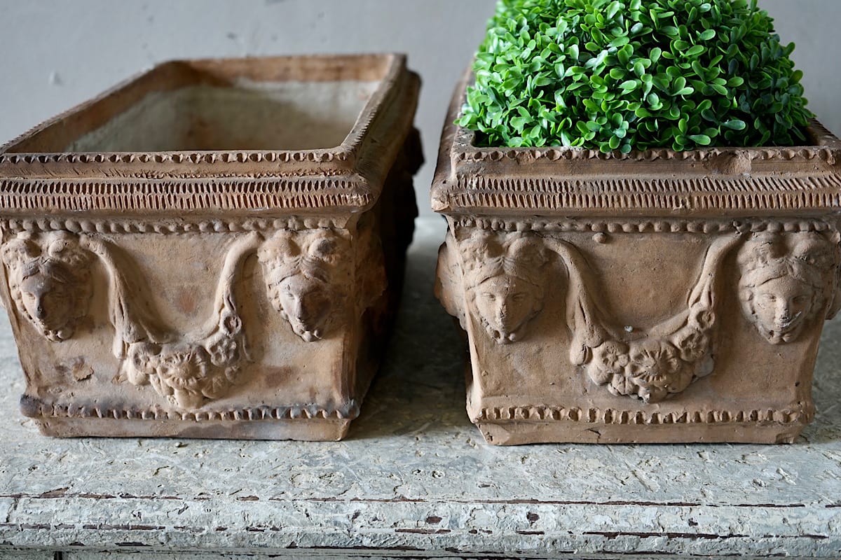 Italian Terracotta Planter Boxes