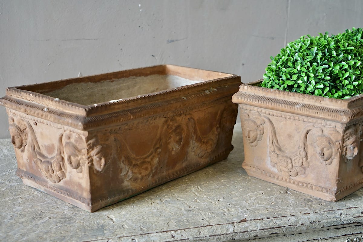 Italian Terracotta Planter Boxes